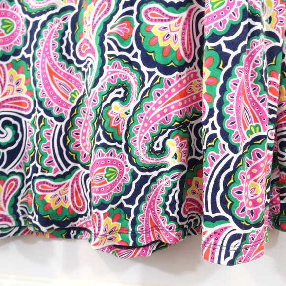 Boden Julie Skirt Womens US 8 Paisley Floral Pull On Full Stretch Above Knee - Picture 2 of 6